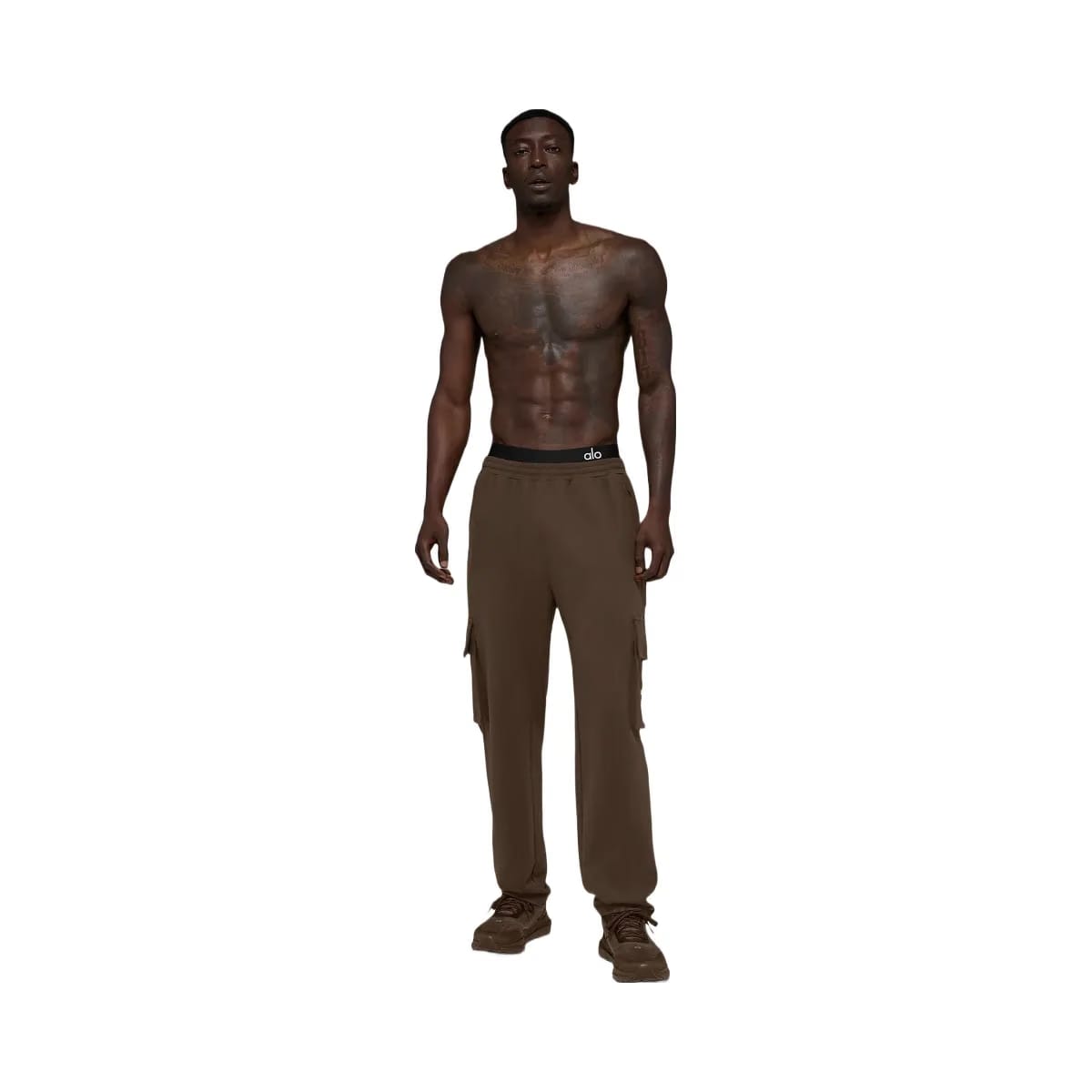 Alo Men's Double Take Cargo Pant - Espresso