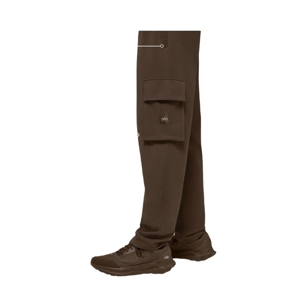 Alo Men's Double Take Cargo Pant - Espresso