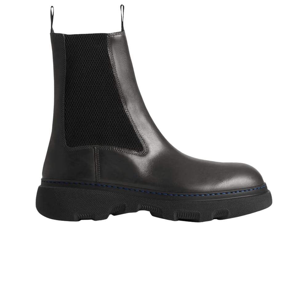 Burberry Creeper Chelsea Boot Black