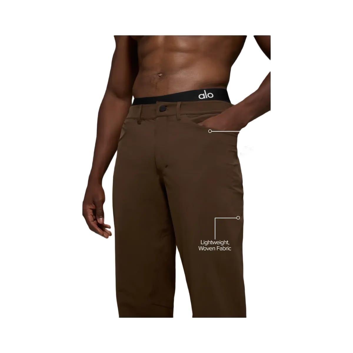 Alo Men's Day and Night Pant - Espresso