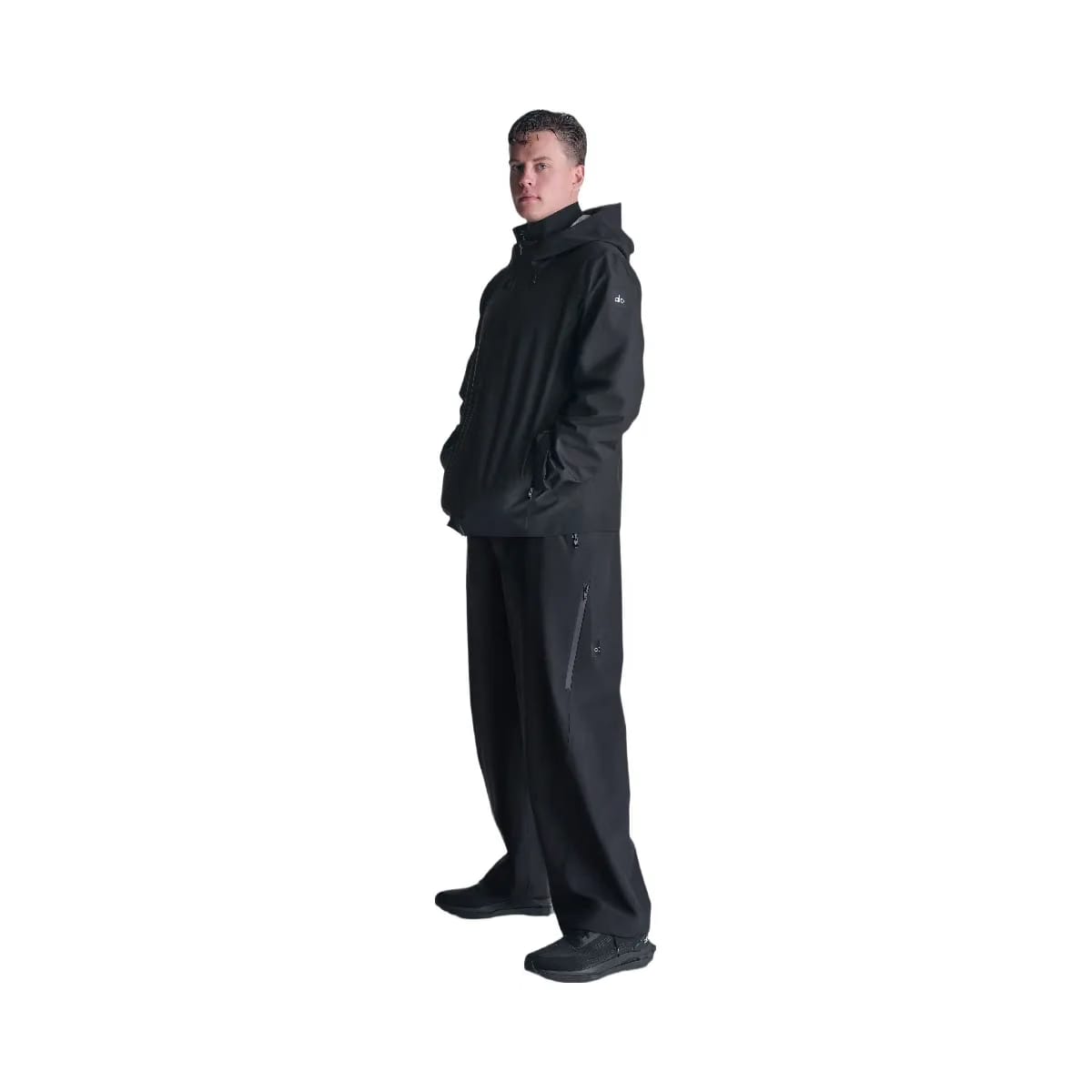 Alo Men's Alpha Shell Pant - Black