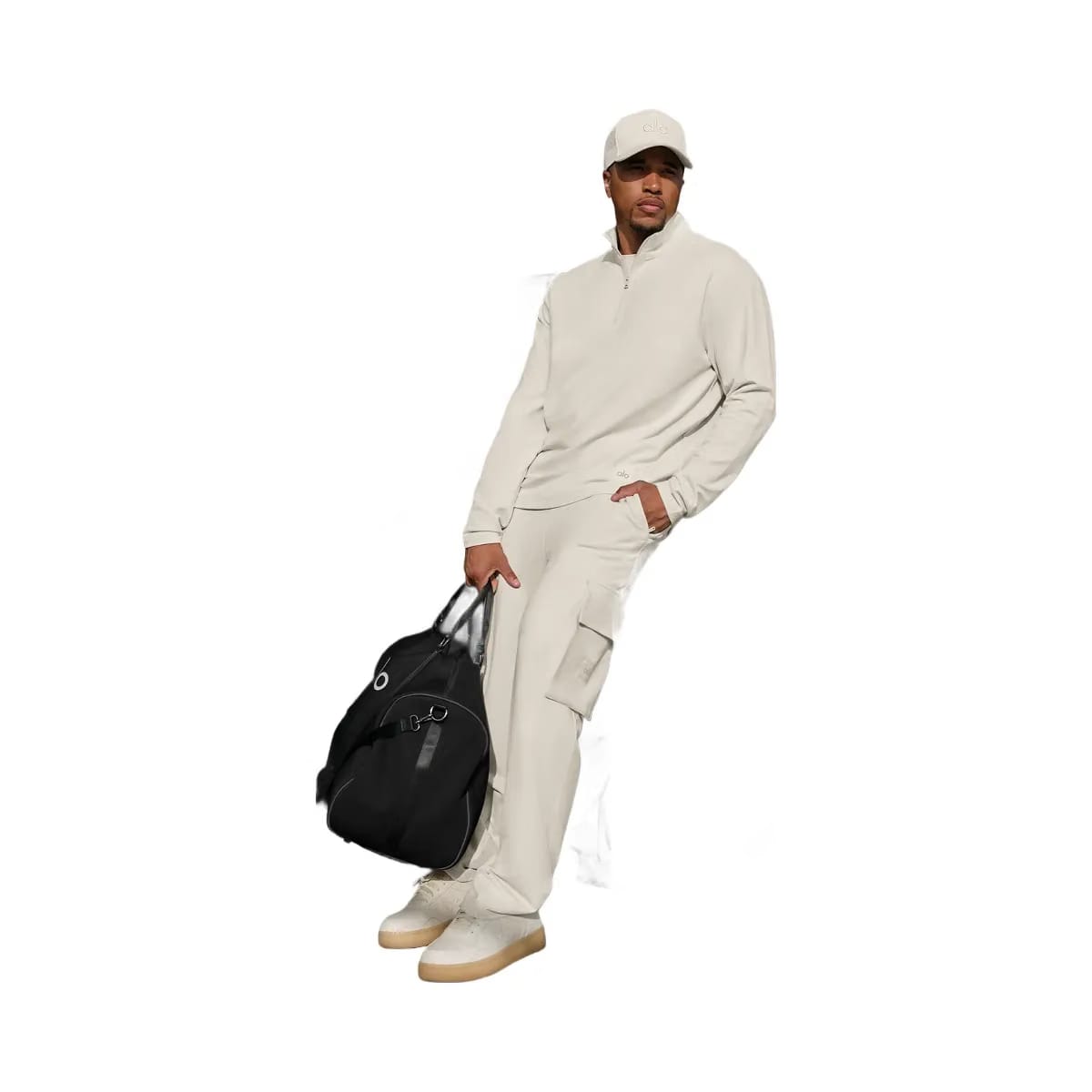 Alo Men's Double Take Cargo Pant - Bone