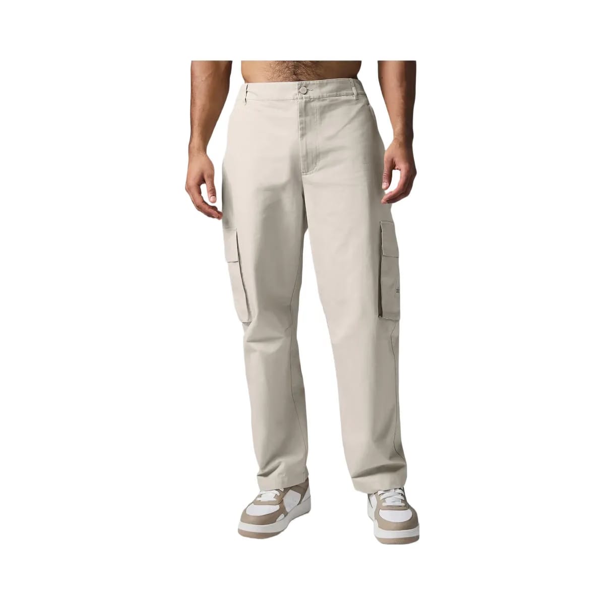 Alo Men's Cargo Ripstop Trouser - Bone