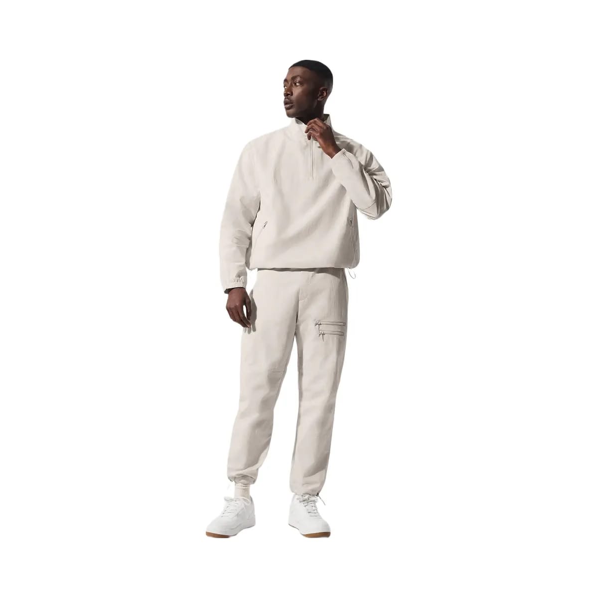 Alo Men's Takeaway Track Pant - Bone