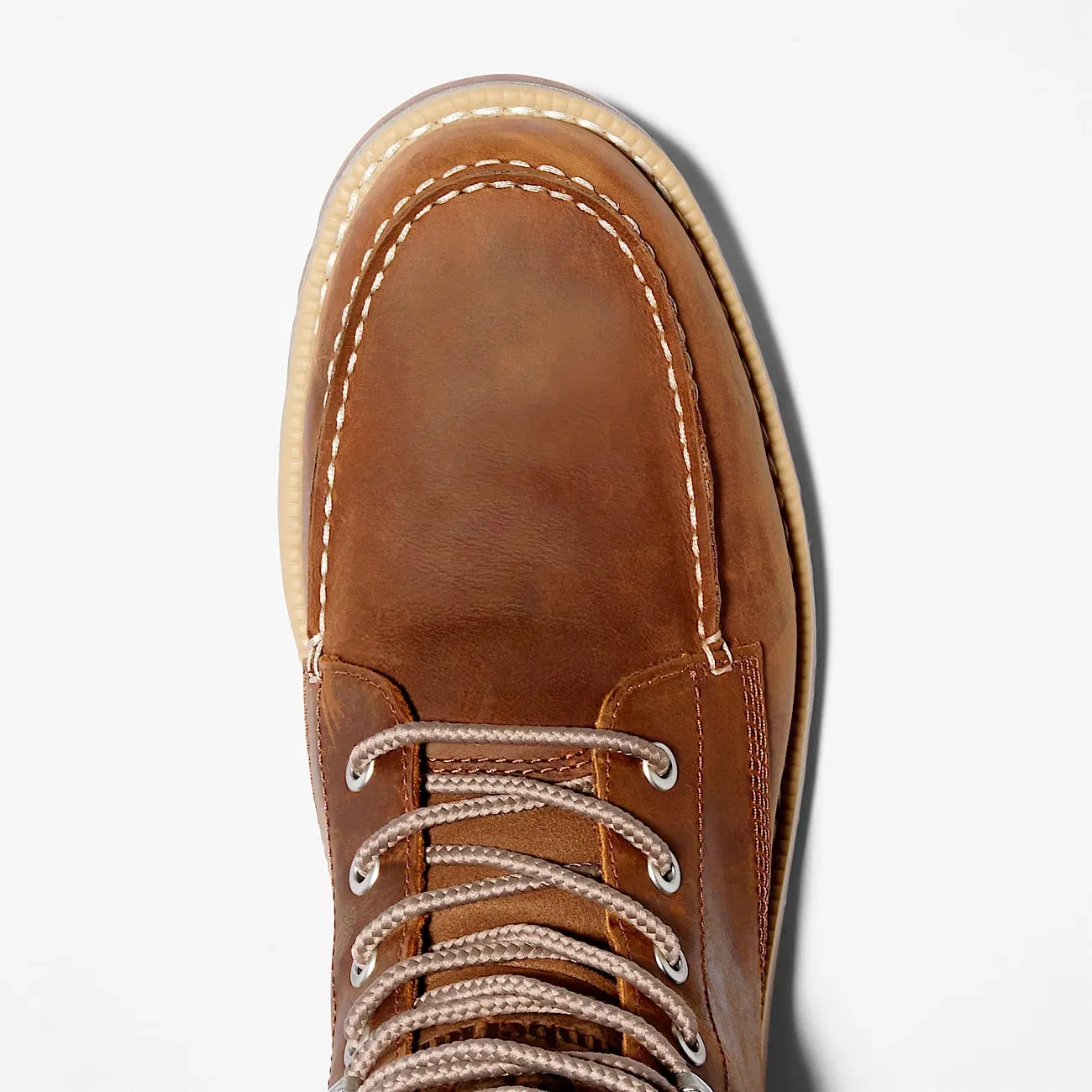 Men's Redwood Falls Waterproof Moc-Toe Saddle Brown Boot