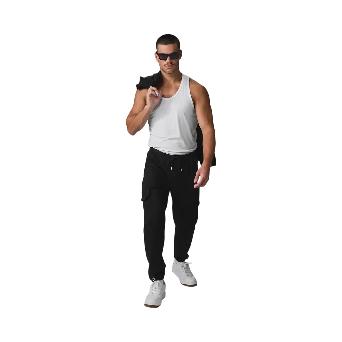 Alo Men's Edition Sueded Jogger - Black