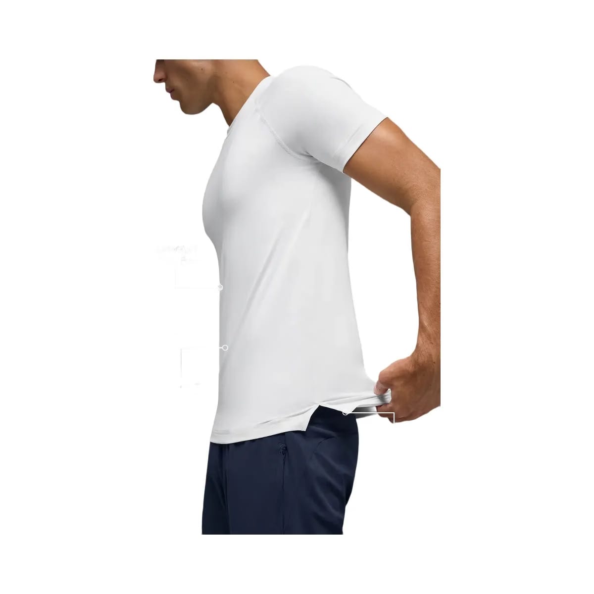 Alo Men's Idol Crewneck Short Sleeve - White