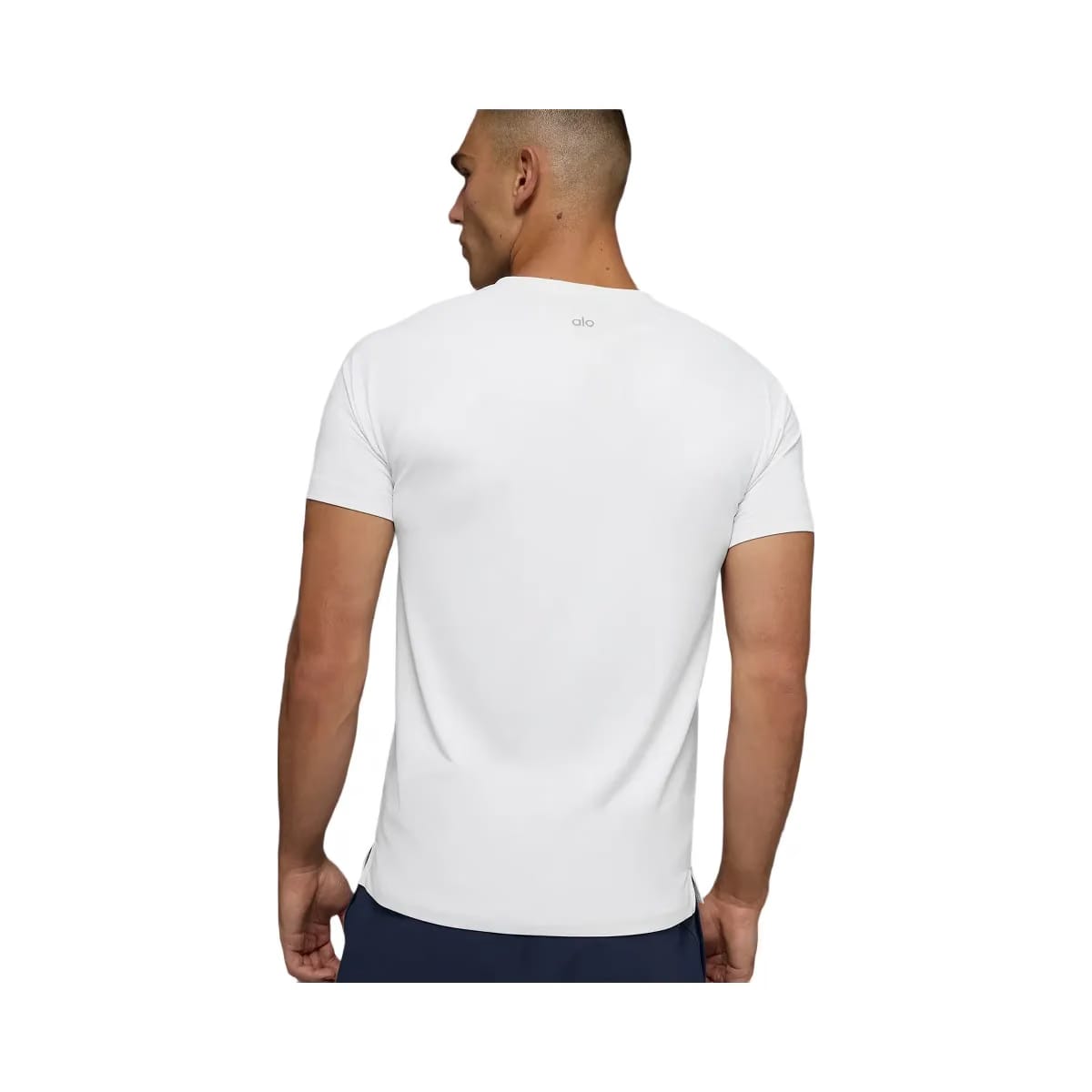 Alo Men's Idol Crewneck Short Sleeve - White