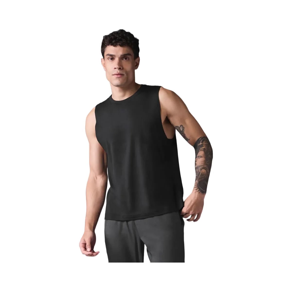 Alo Men's Conquer Muscle Tank - Black