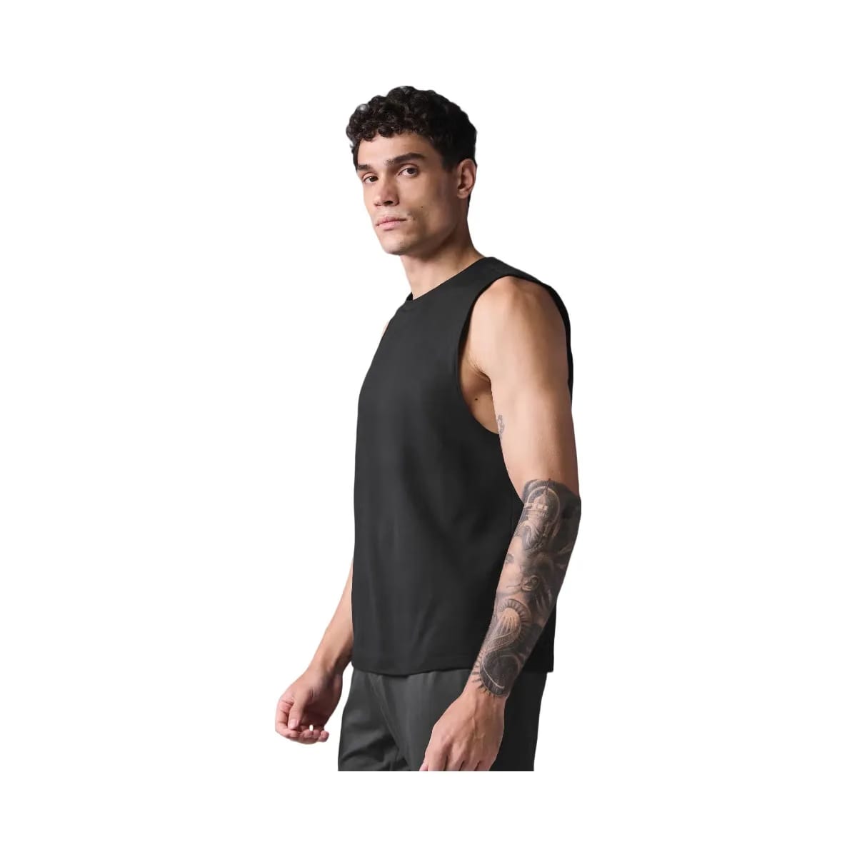 Alo Men's Conquer Muscle Tank - Black