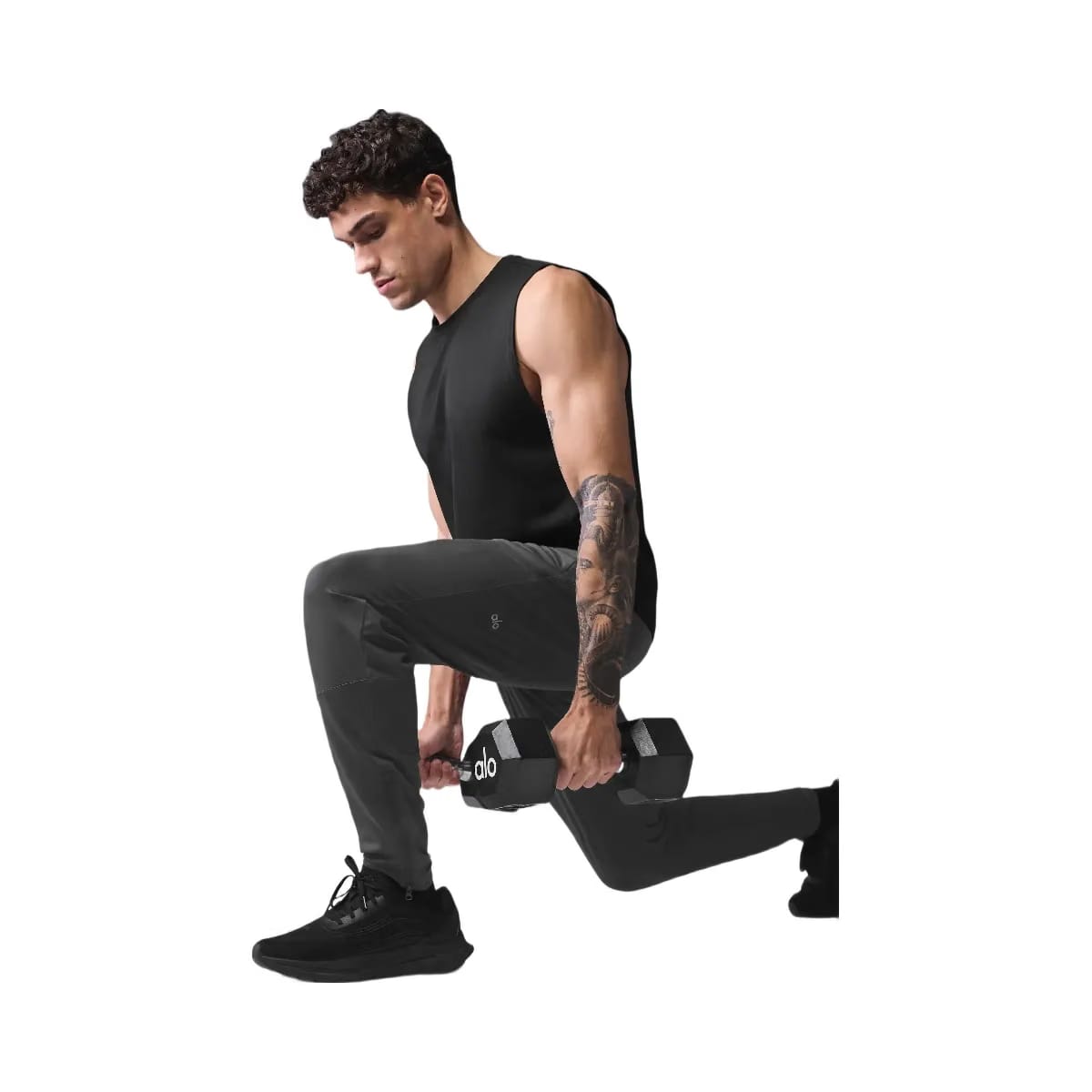 Alo Men's Conquer Muscle Tank - Black