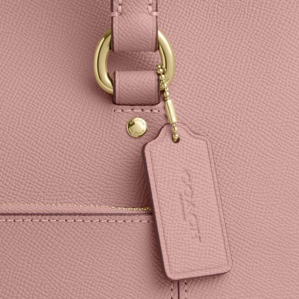 Coach Station Tote Bag Gold Carnation