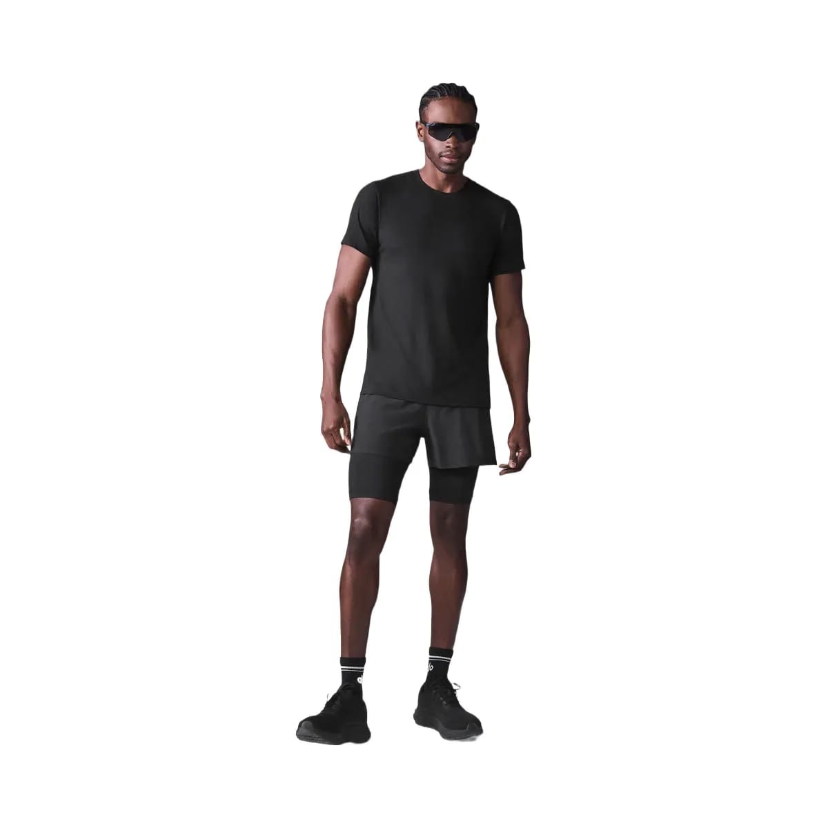 Alo Men's Triumph Tee - Black
