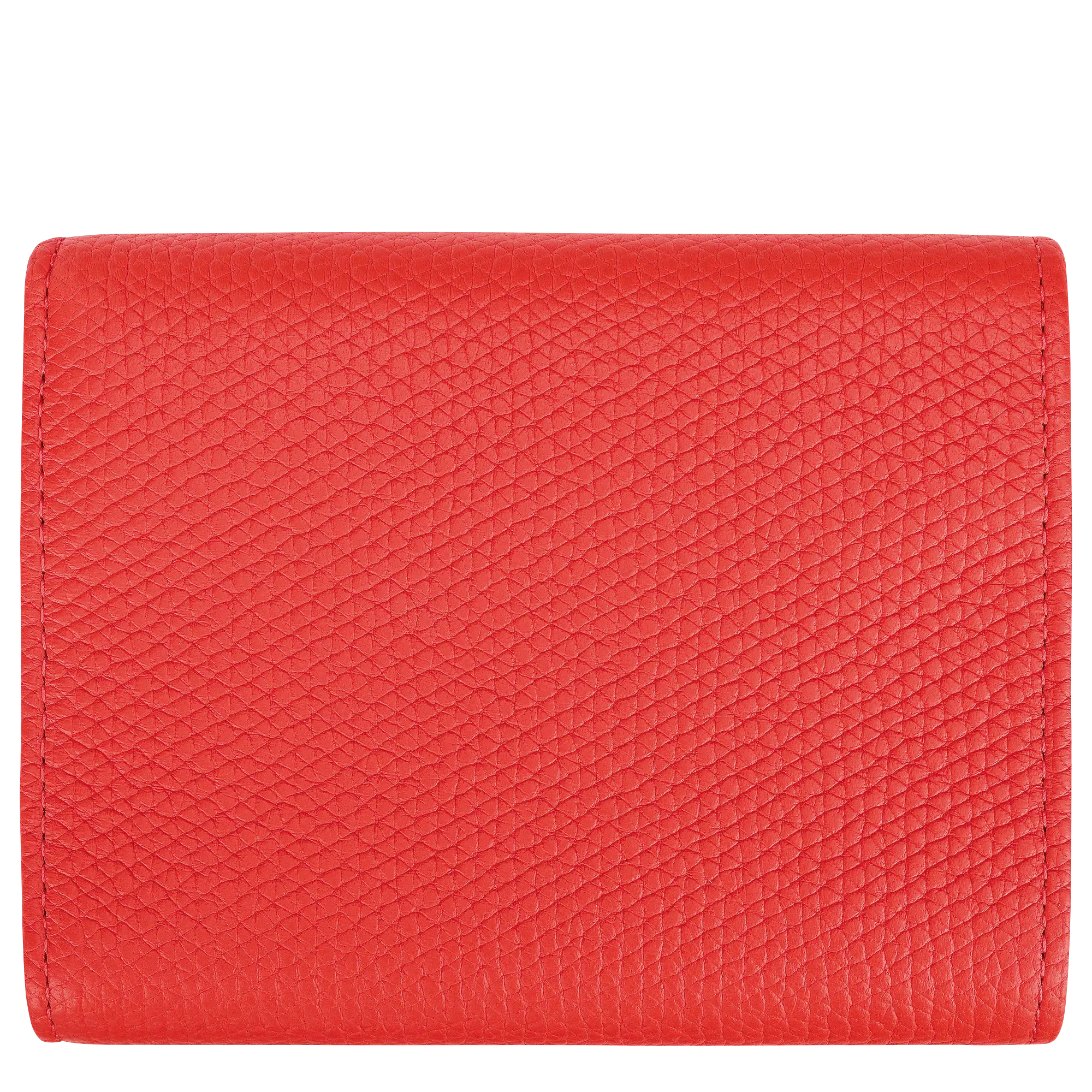 Longchamp Le Roseau Compact wallet Vermilion
