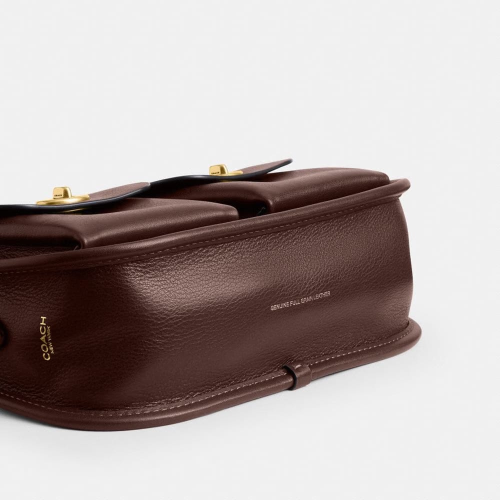 Coach Twin Turnlock Waverly Bag Brass Maple