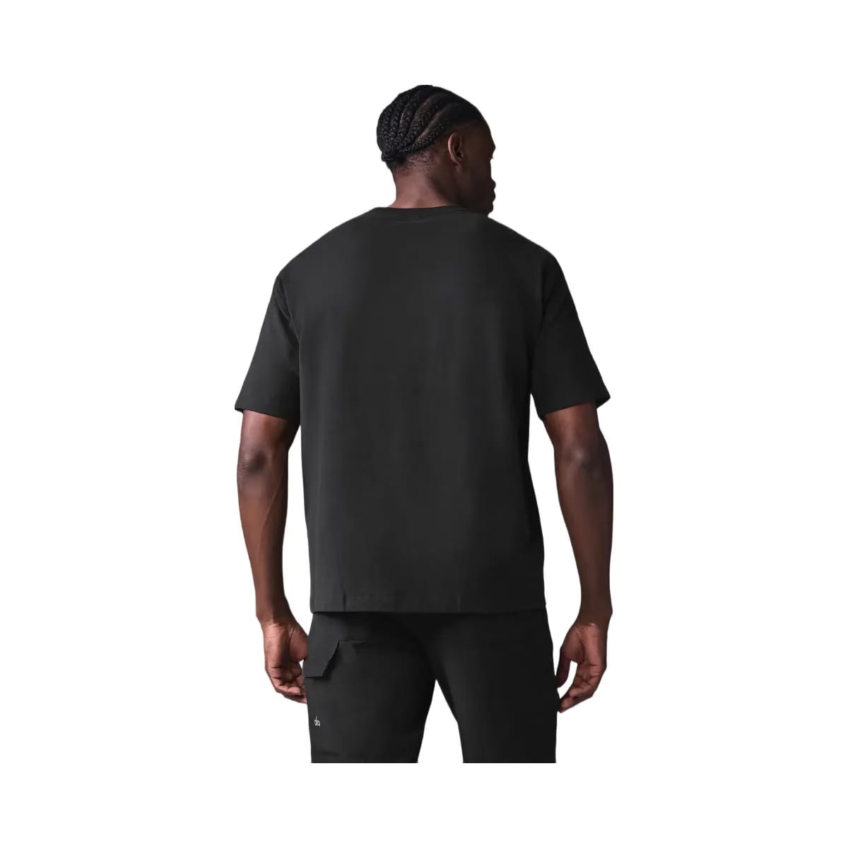 Alo Men's Double Take Short Sleeve - Black