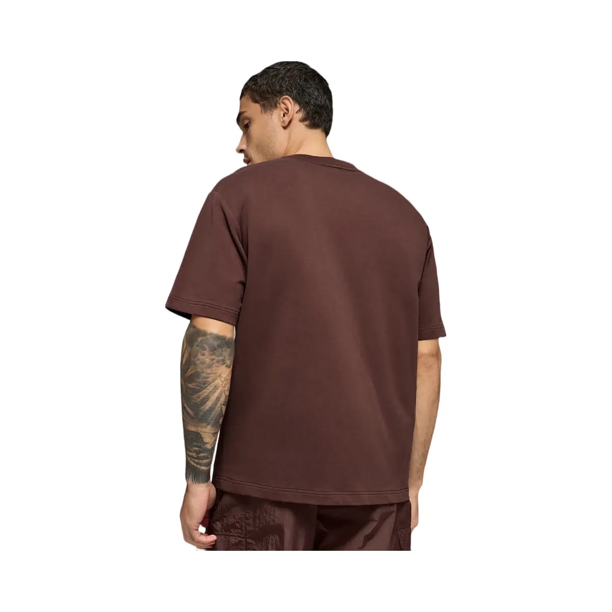 Alo Men's Double Take Short Sleeve - Brownstone