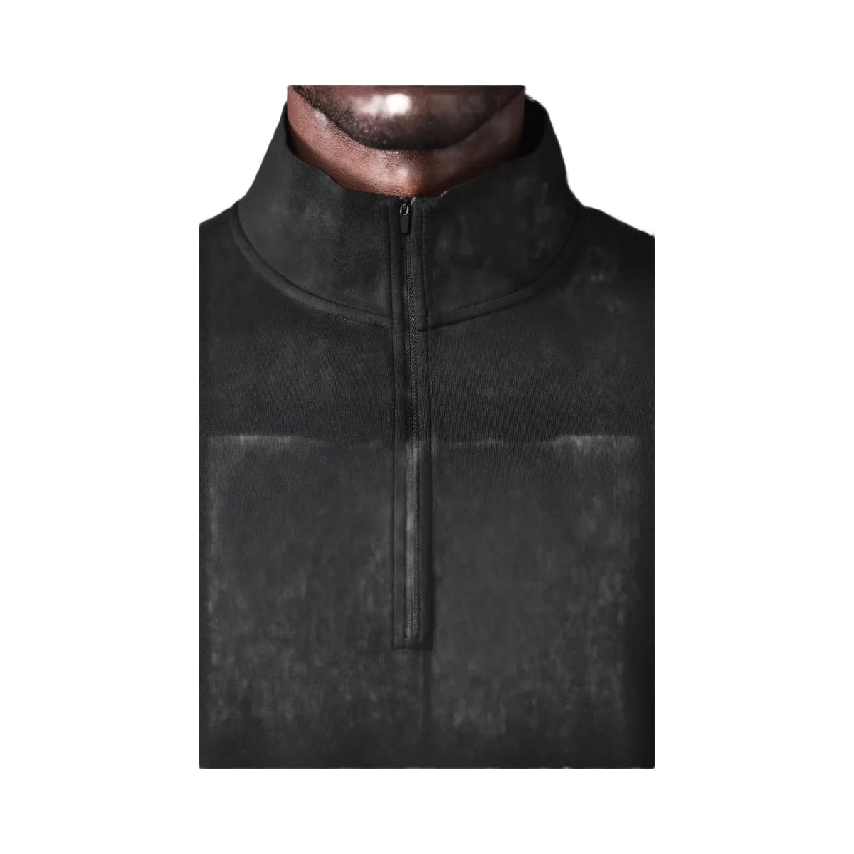 Alo Men's Conquer 1/4 Zip Reform Long Sleeve - Black