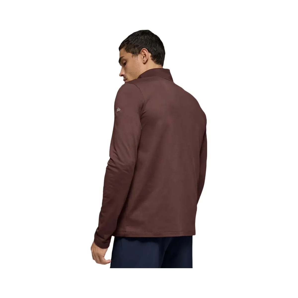 Alo Men's Conquer 1/4 Zip Reform Long Sleeve - Brownstone