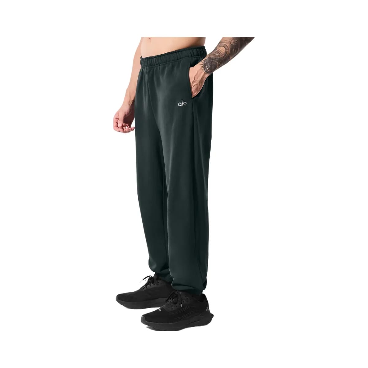 Alo Men's Accolade Sweatpant - Charcoal Green