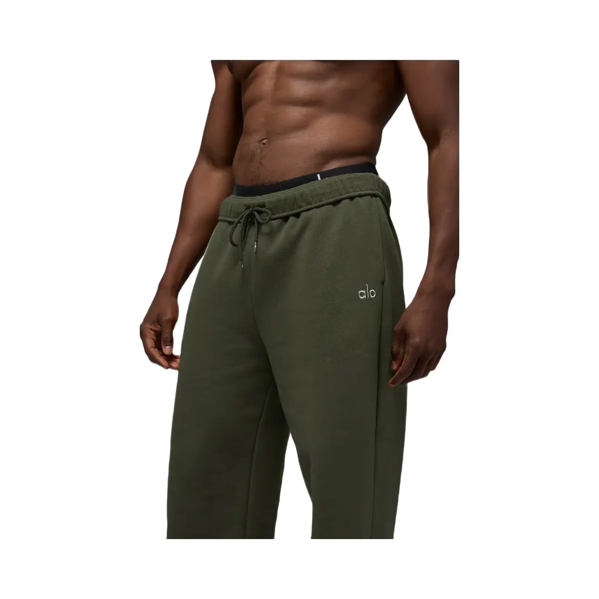 Alo Men's Accolade Straight Leg Sweatpant - Green Olive