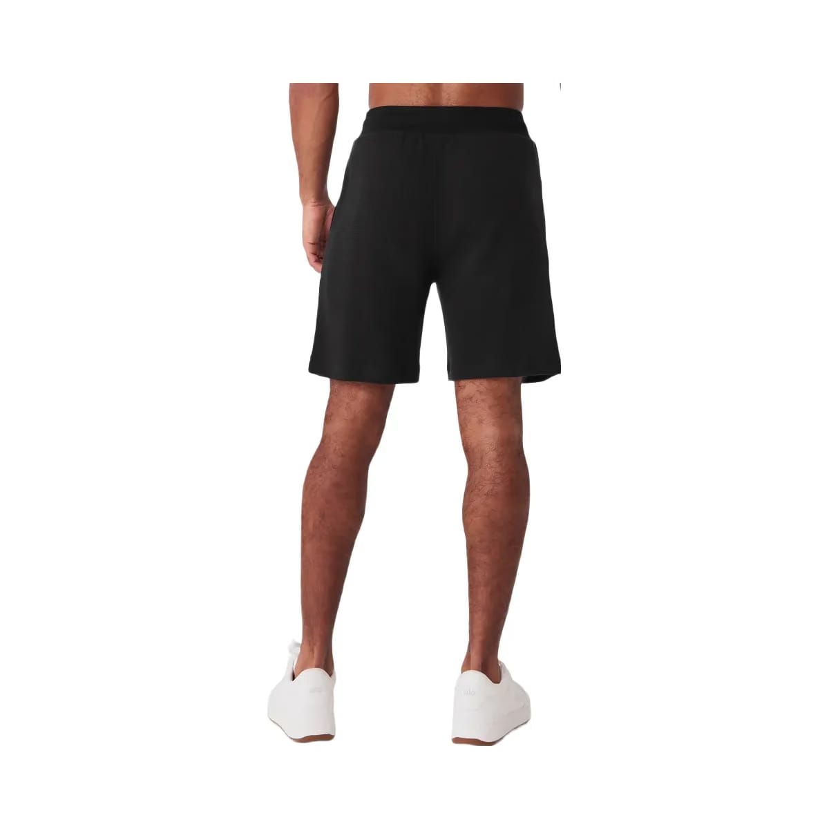 Alo Men's 7" Micro Waffle Fast Break Short - Black