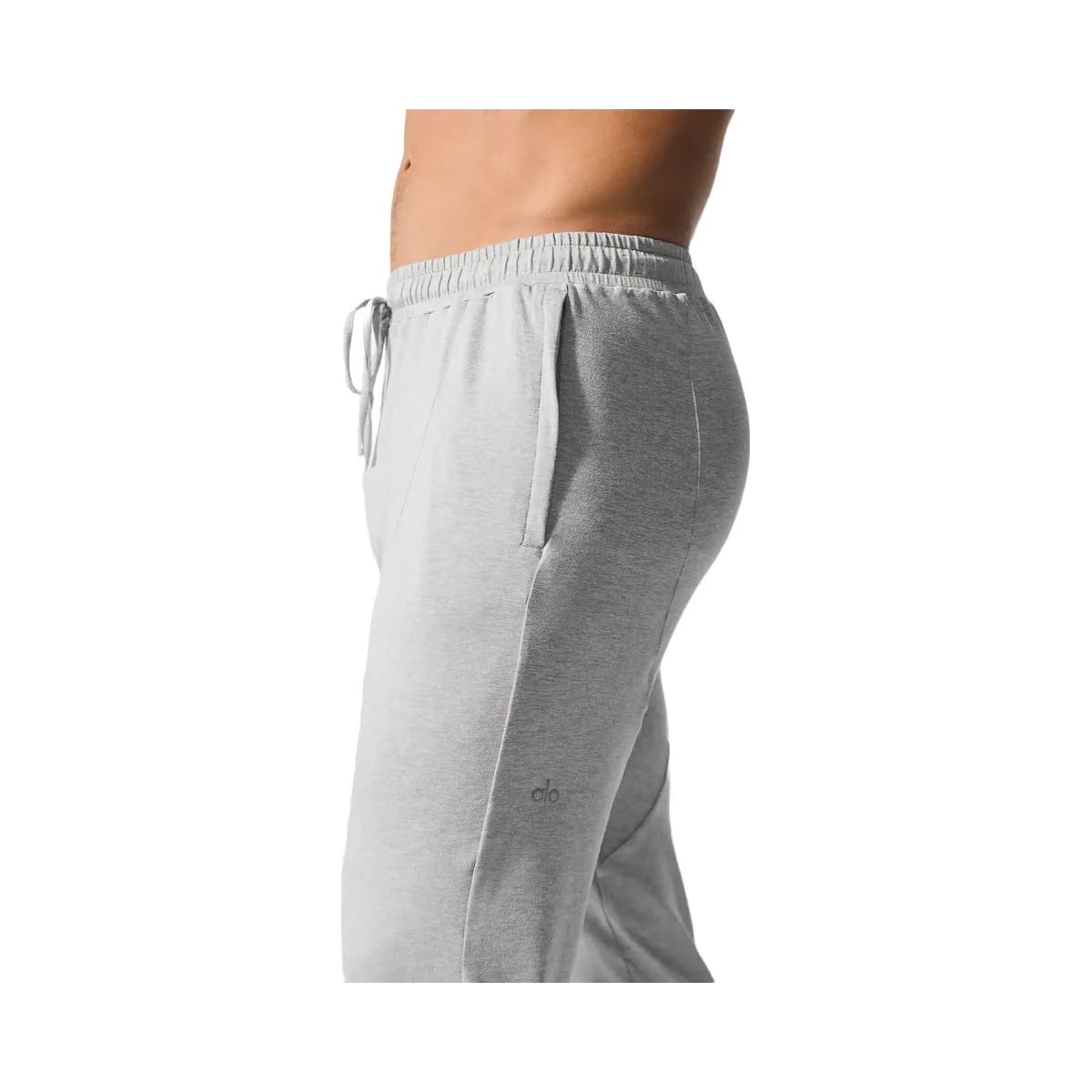 Alo Men's Conquer Revitalize Pant - Athletic Heather Grey