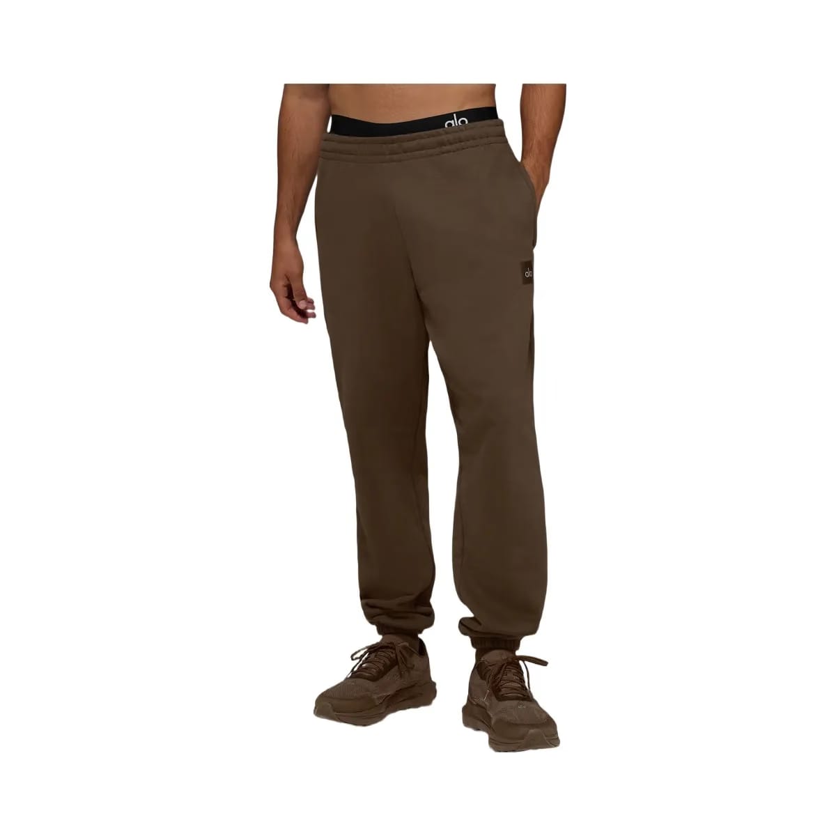 Alo Men's Cuffed Renown Heavy Weight Sweatpant - Espresso