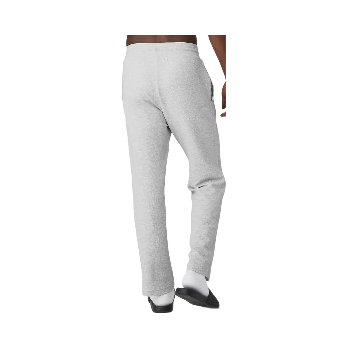 Alo Men's Micro Waffle Fast Break Sweatpant - Athletic Heather Grey
