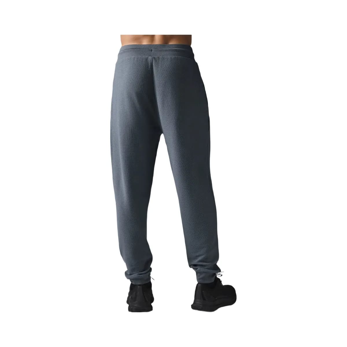 Alo Men's Micro Waffle Fast Break Jogger - Steel Grey