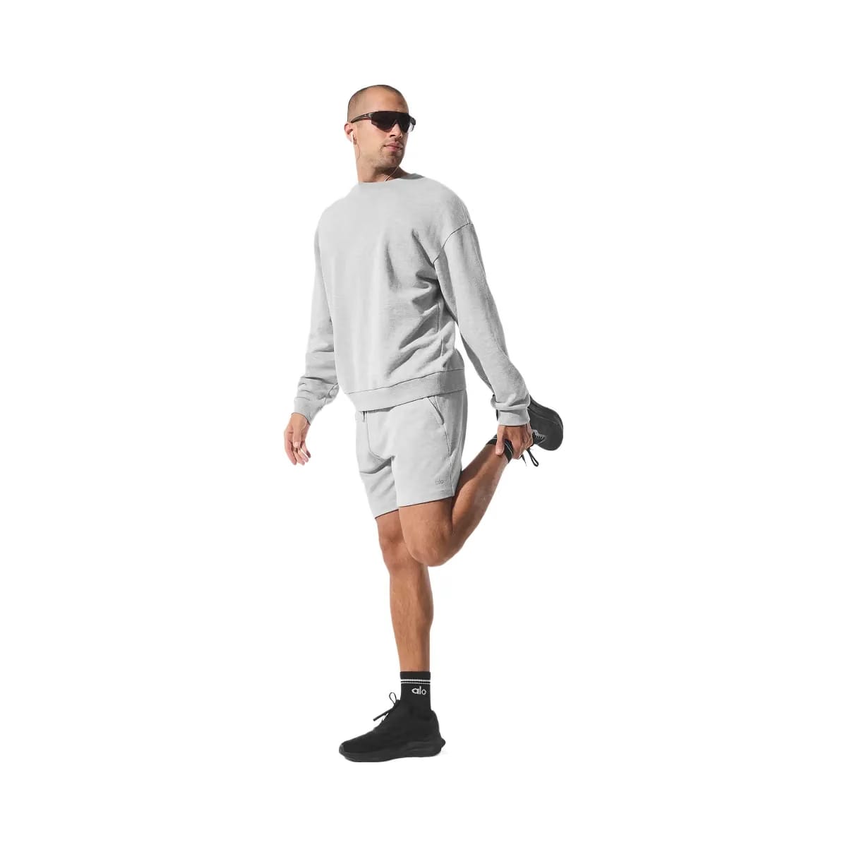 Alo Men's Chill Short - Athletic Heather Grey