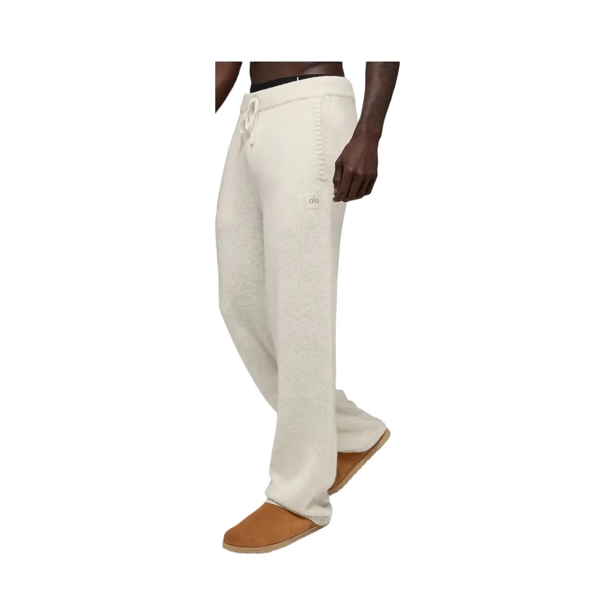 Alo Men's Wool Cashmere New Class Sweatpant - Bone Heather