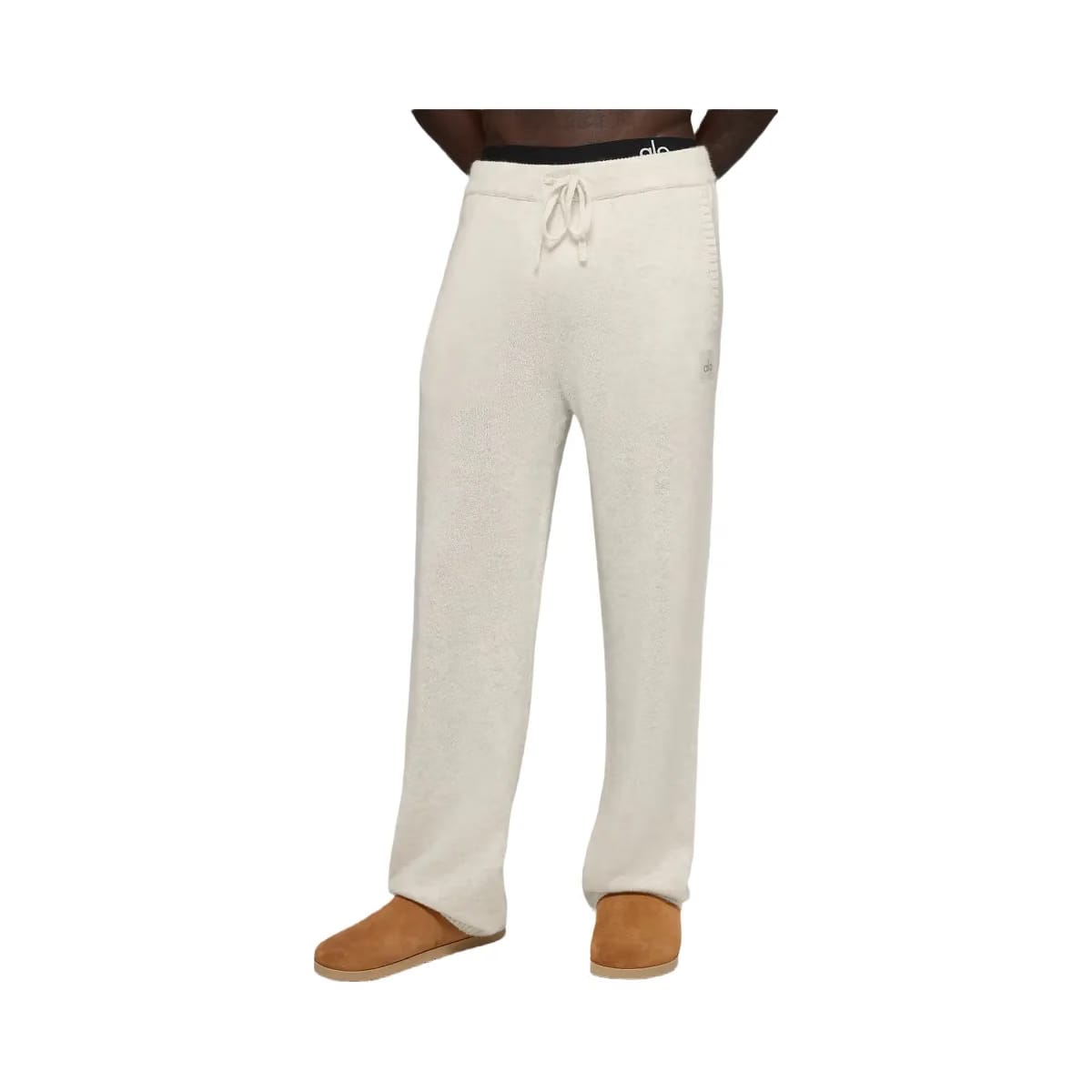 Alo Men's Wool Cashmere New Class Sweatpant - Bone Heather