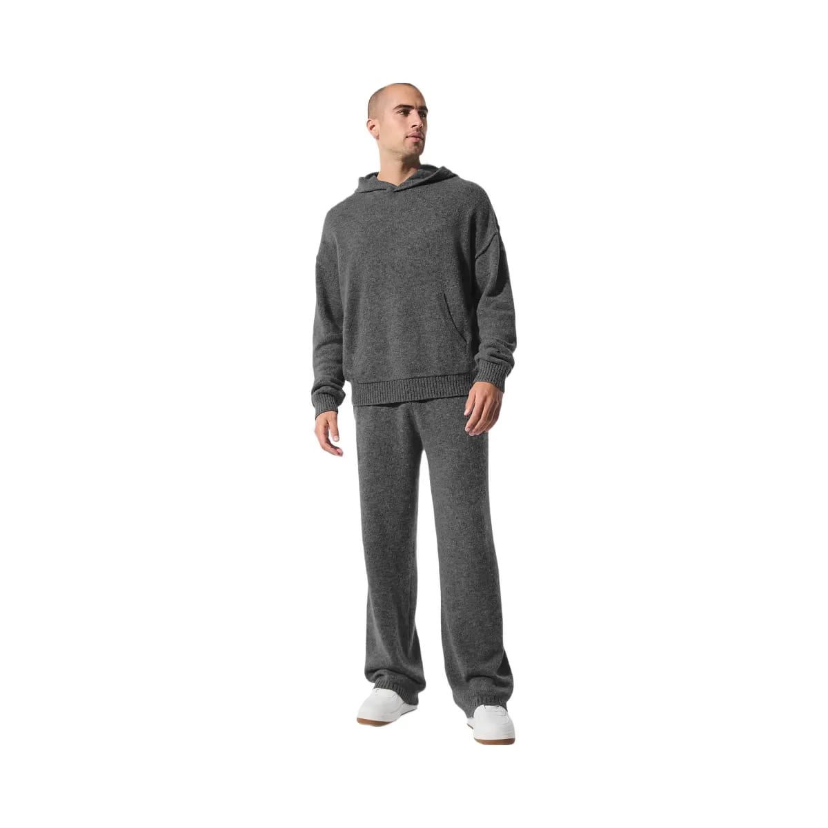 Alo Men's Wool Cashmere New Class Sweatpant - Platinum Grey