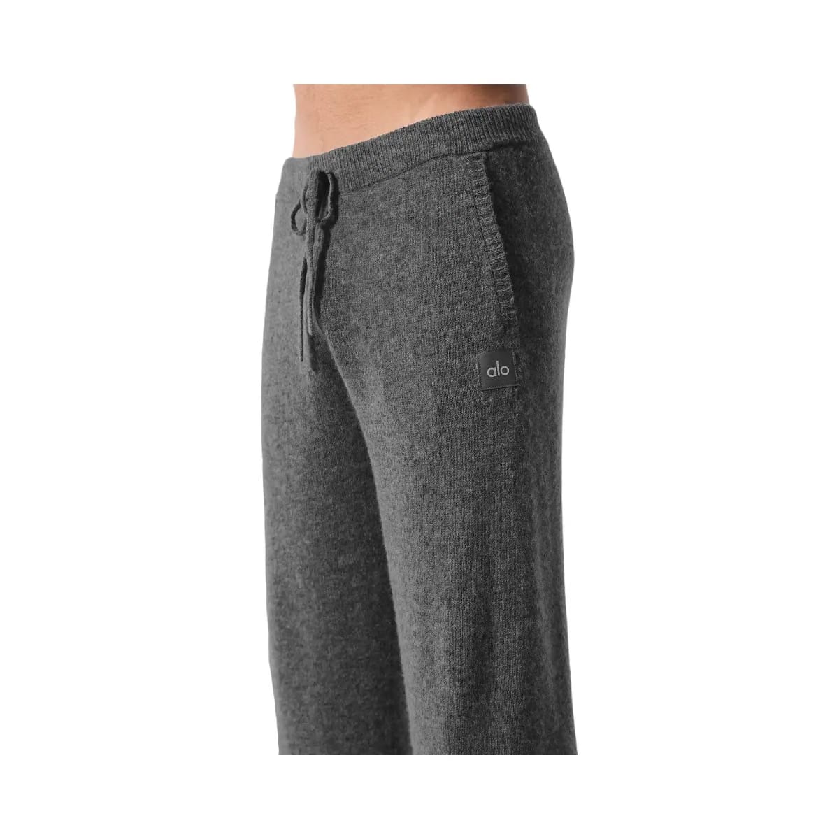 Alo Men's Wool Cashmere New Class Sweatpant - Platinum Grey