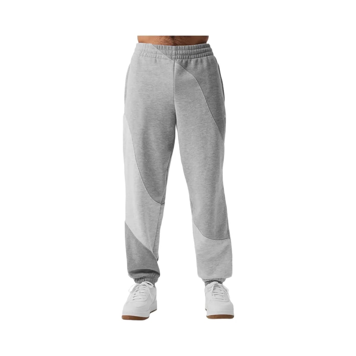 Alo Men's Make Waves Sweatpant - Athletic Heather Grey Tonal