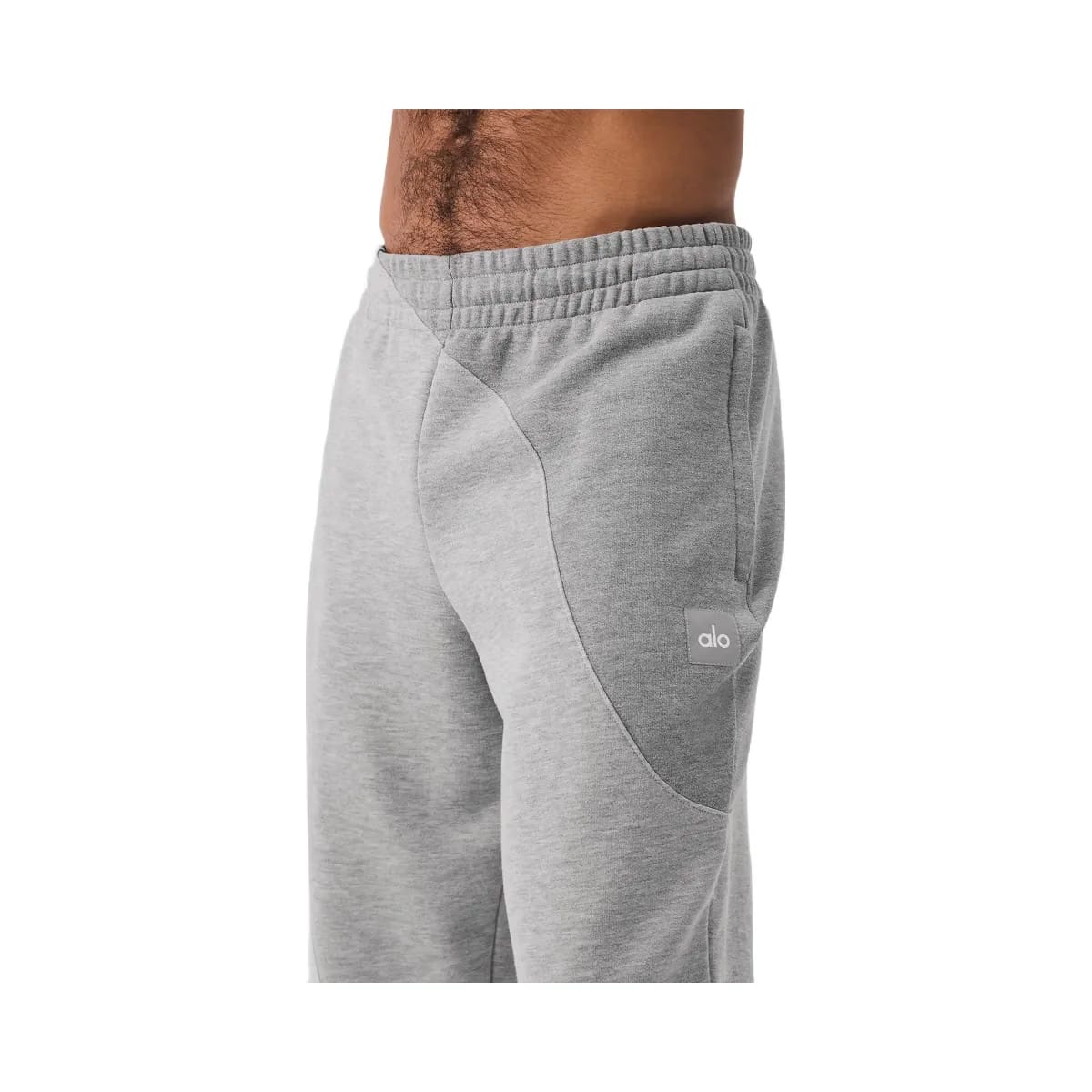 Alo Men's Make Waves Sweatpant - Athletic Heather Grey Tonal