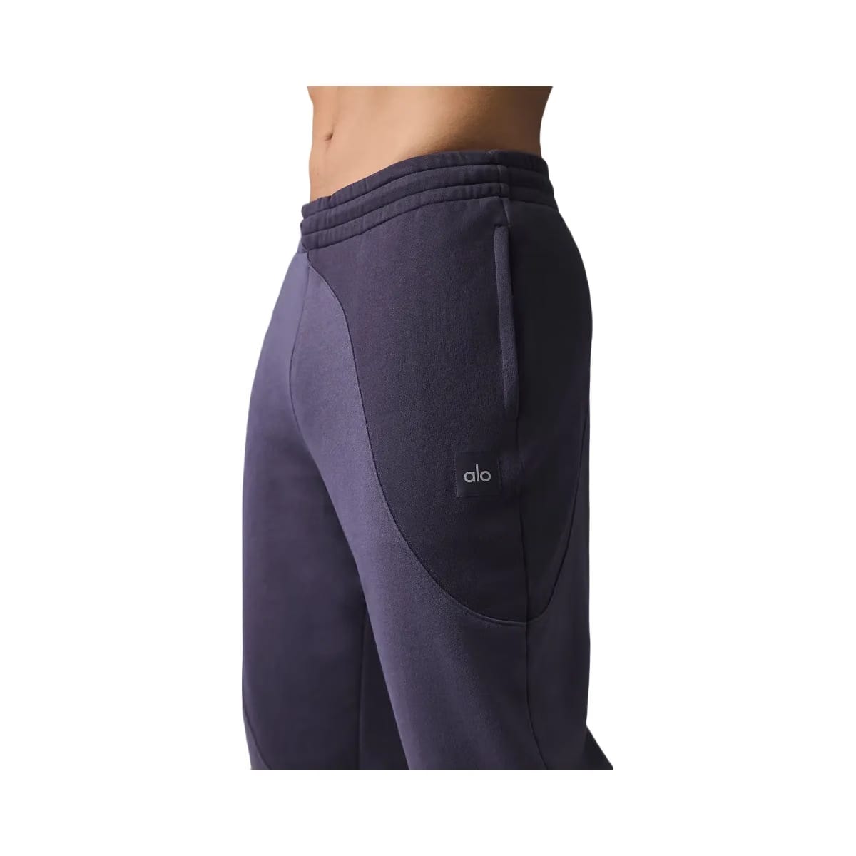 Alo Men's Make Waves Sweatpant - Italian Plum Tonal