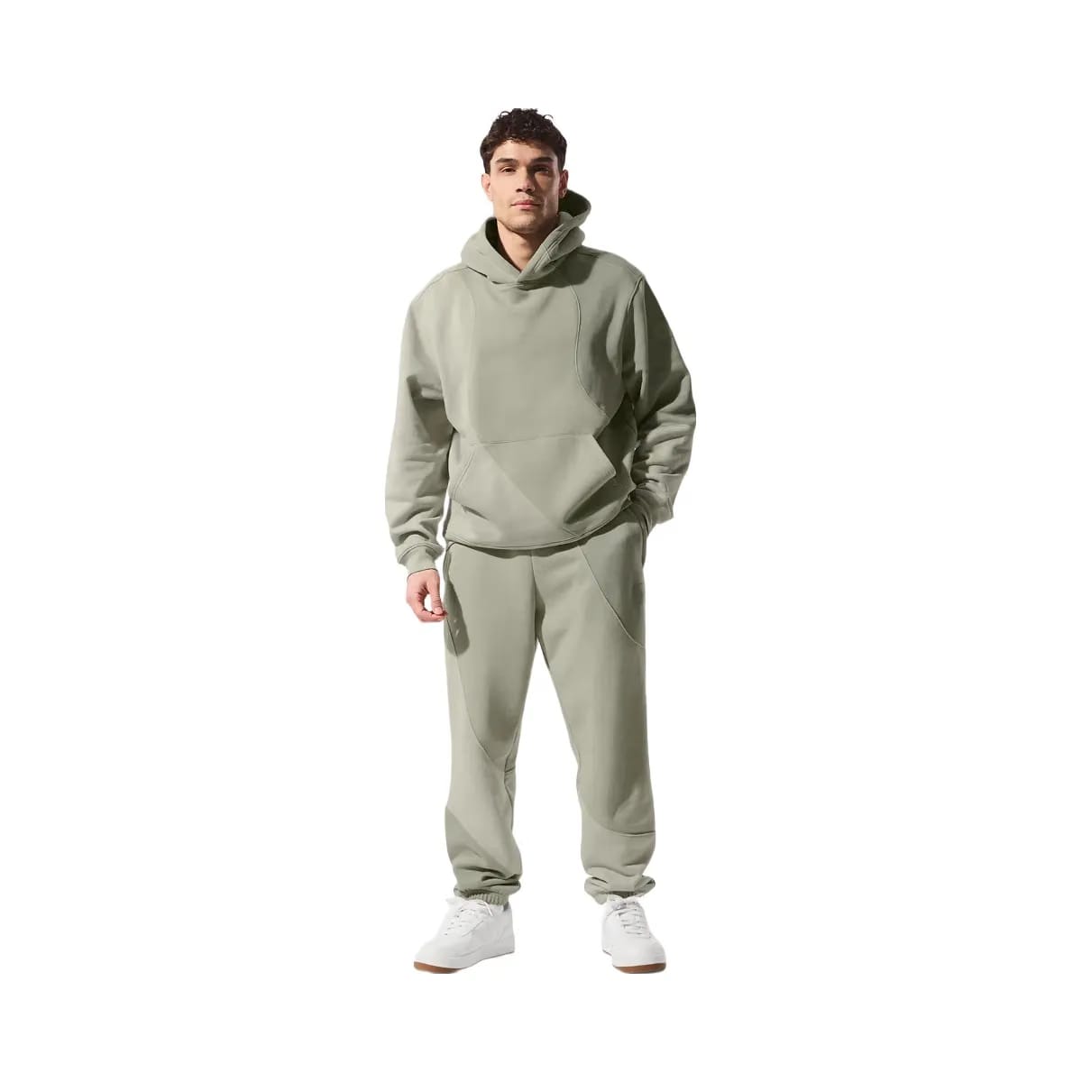Alo Men's Make Waves Sweatpant - Limestone Tonal