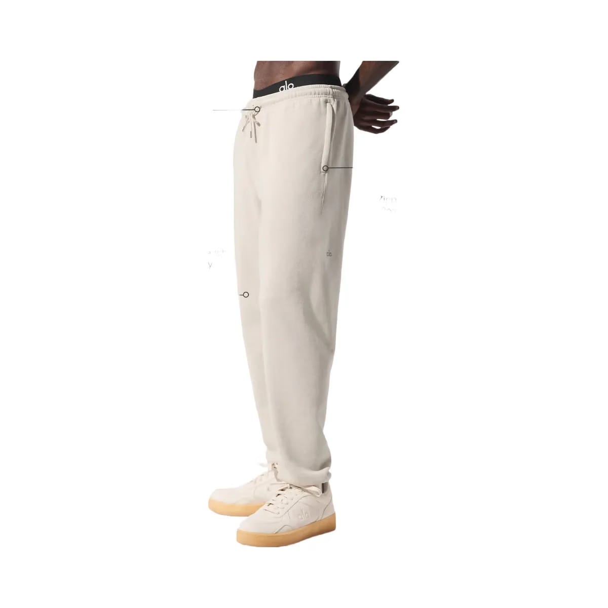 Alo Men's Chill Sweatpant - Bone