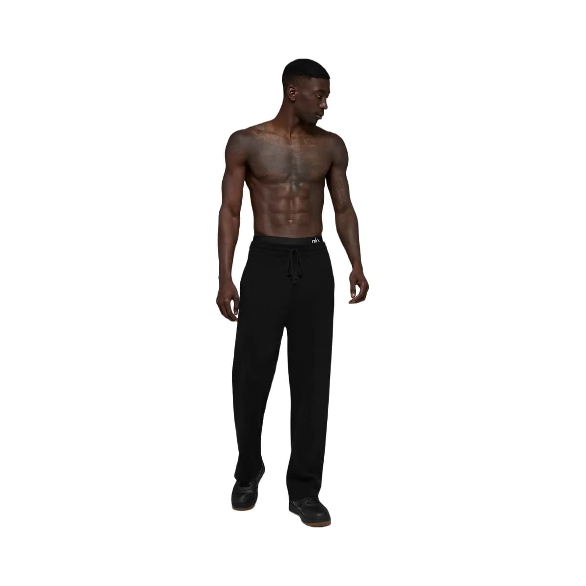 Alo Men's Scholar Straight Leg Sweatpant - Black
