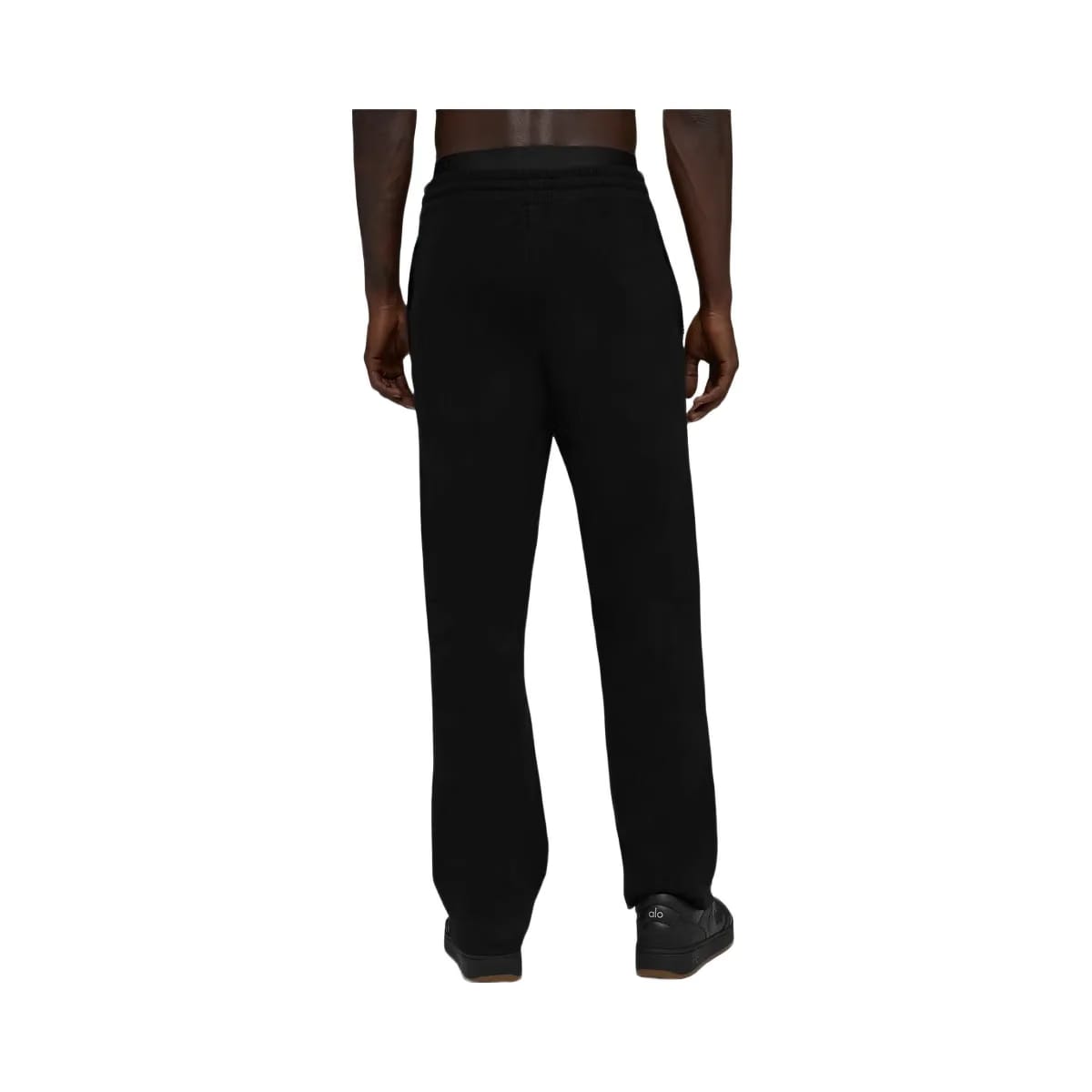 Alo Men's Scholar Straight Leg Sweatpant - Black