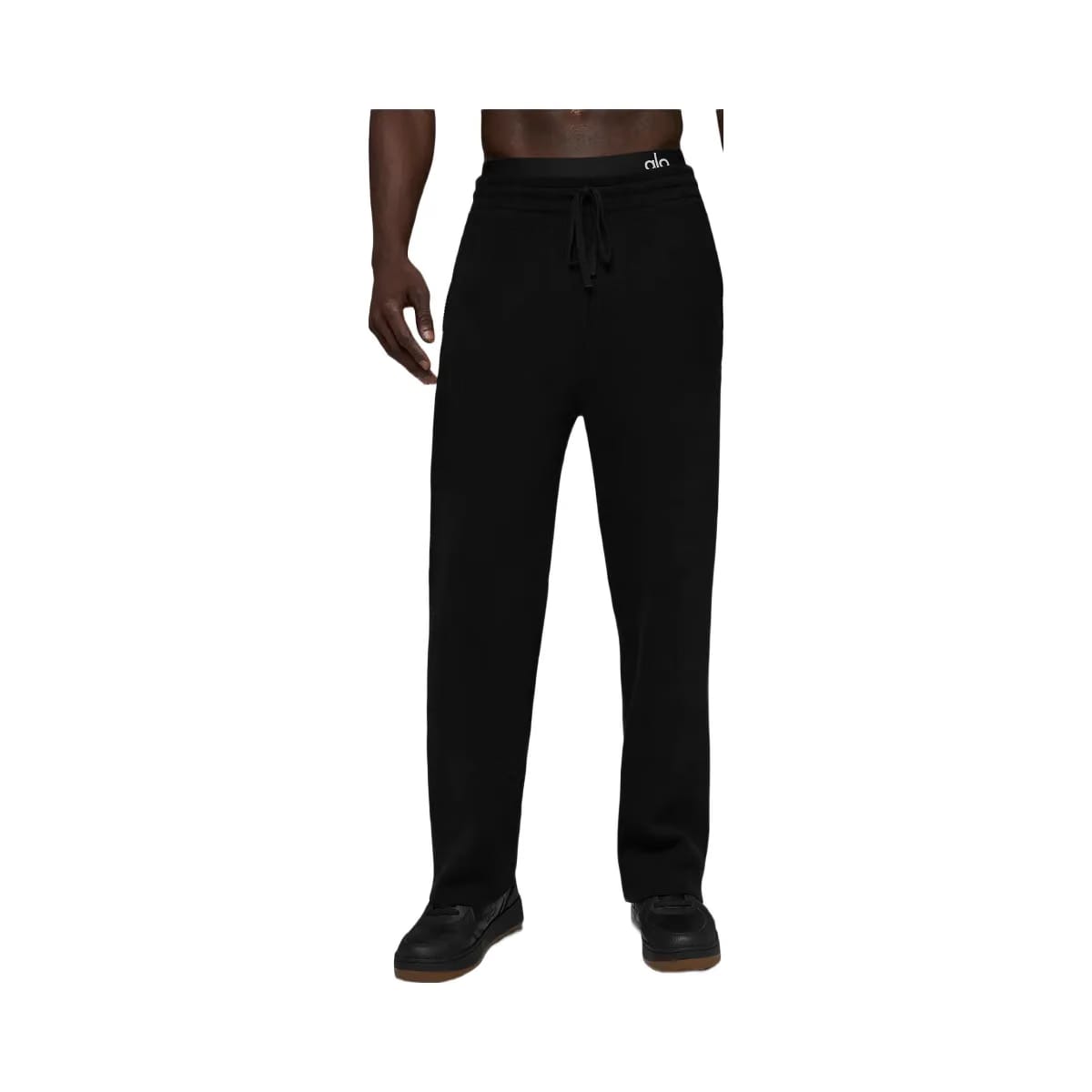 Alo Men's Scholar Straight Leg Sweatpant - Black