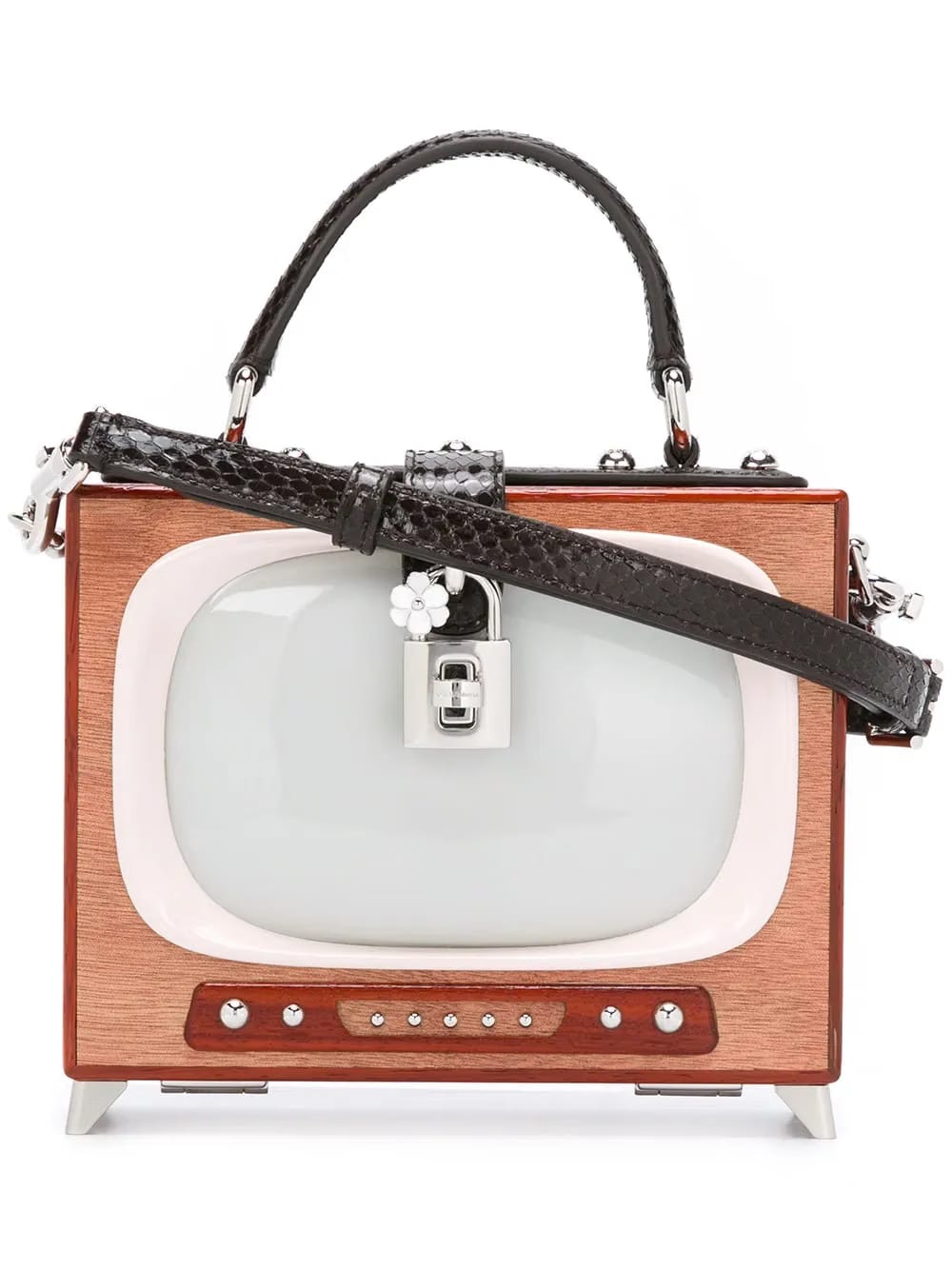 Dolce Box TV top-handle bag