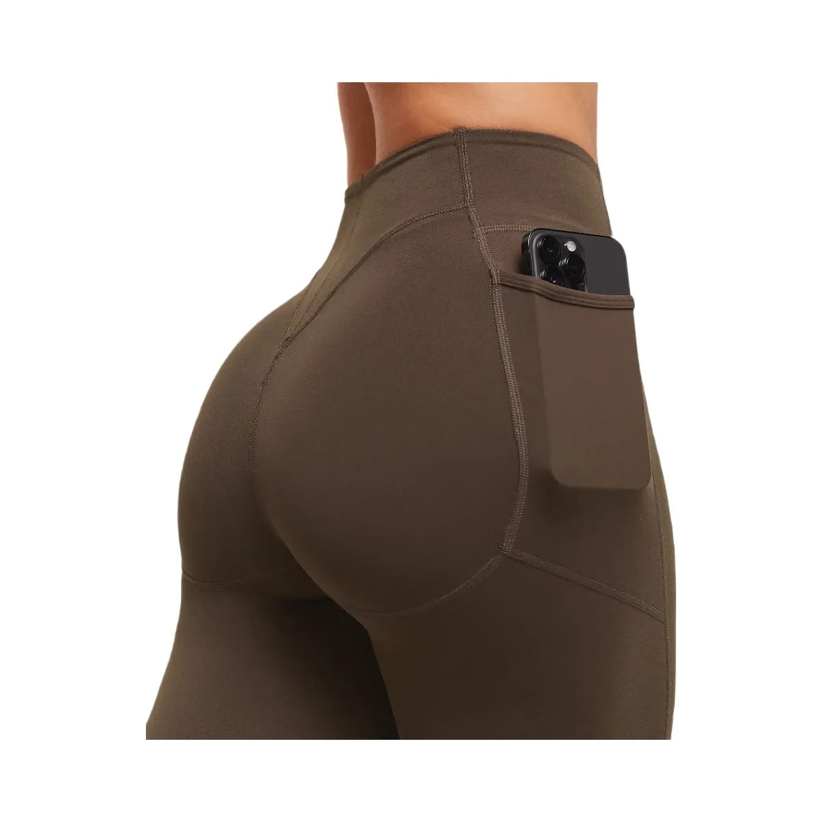 Gymshark Lifting Pocket Leggings - Archive Brown