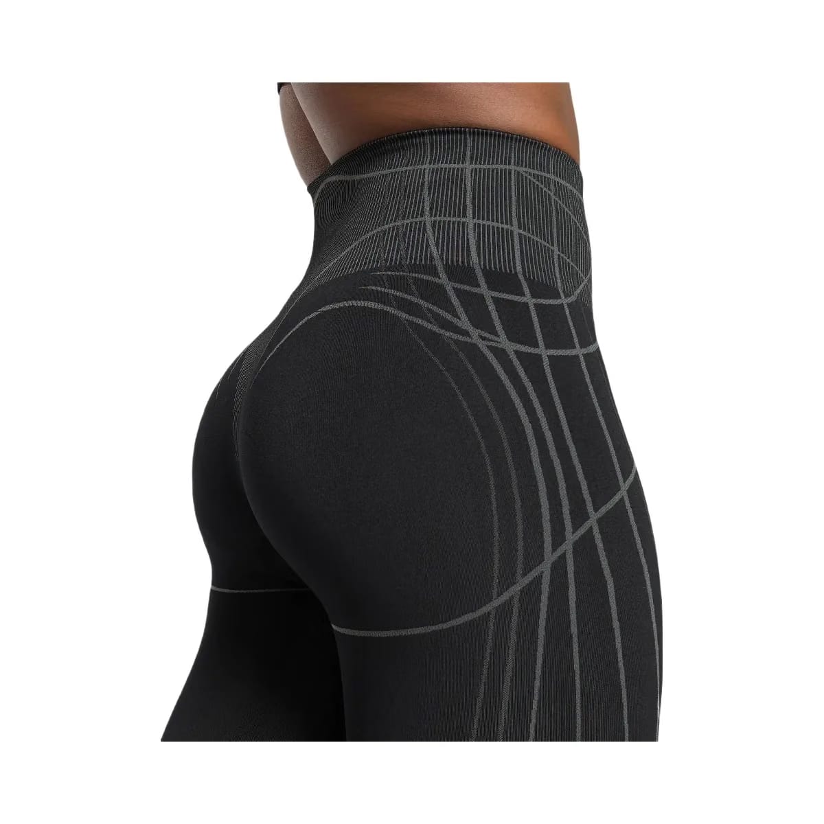 Gymshark Apex Seamless Leggings - Black/Graphite Grey