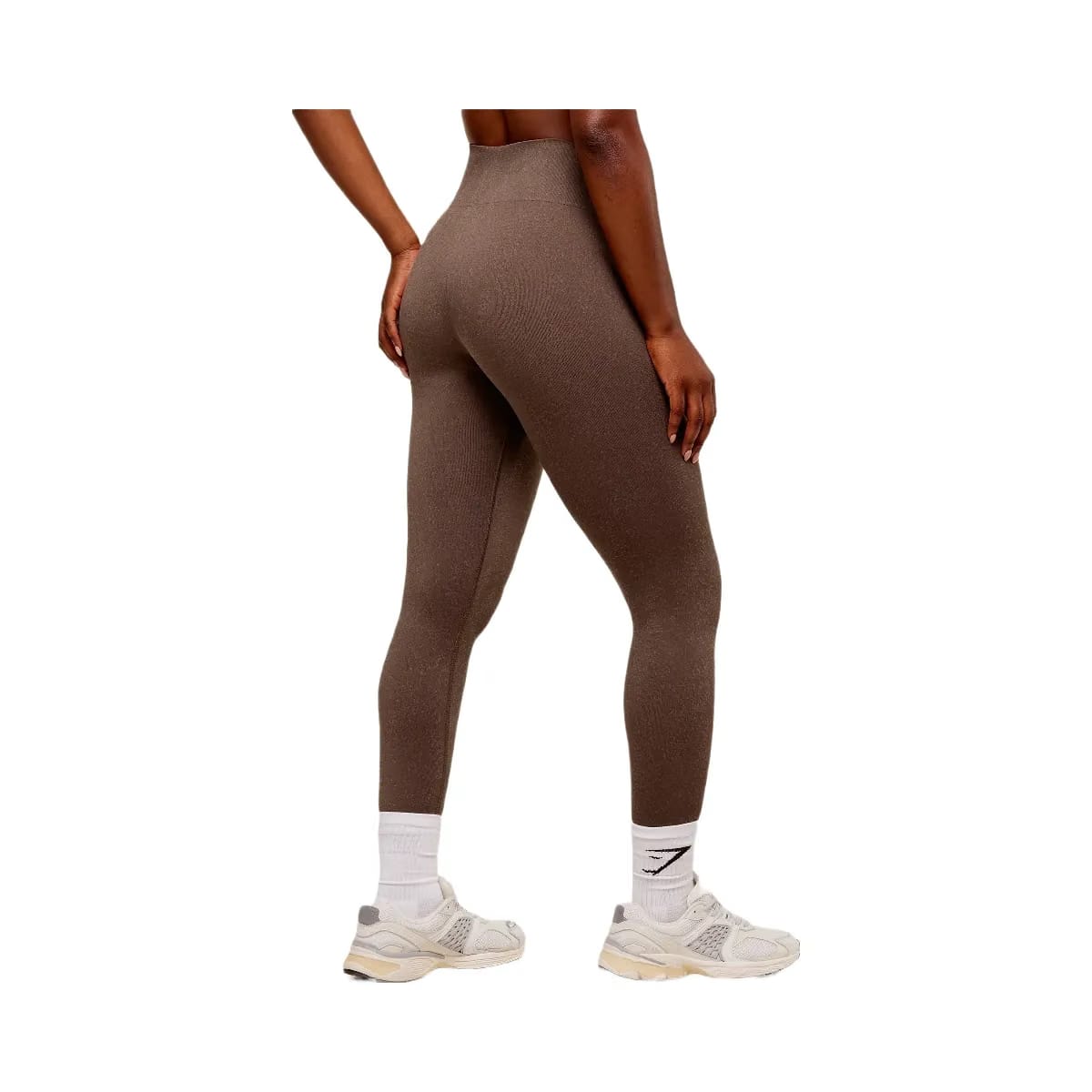 Gymshark Adapt Fleck Seamless Leggings - Soft Brown/Chestnut Pink