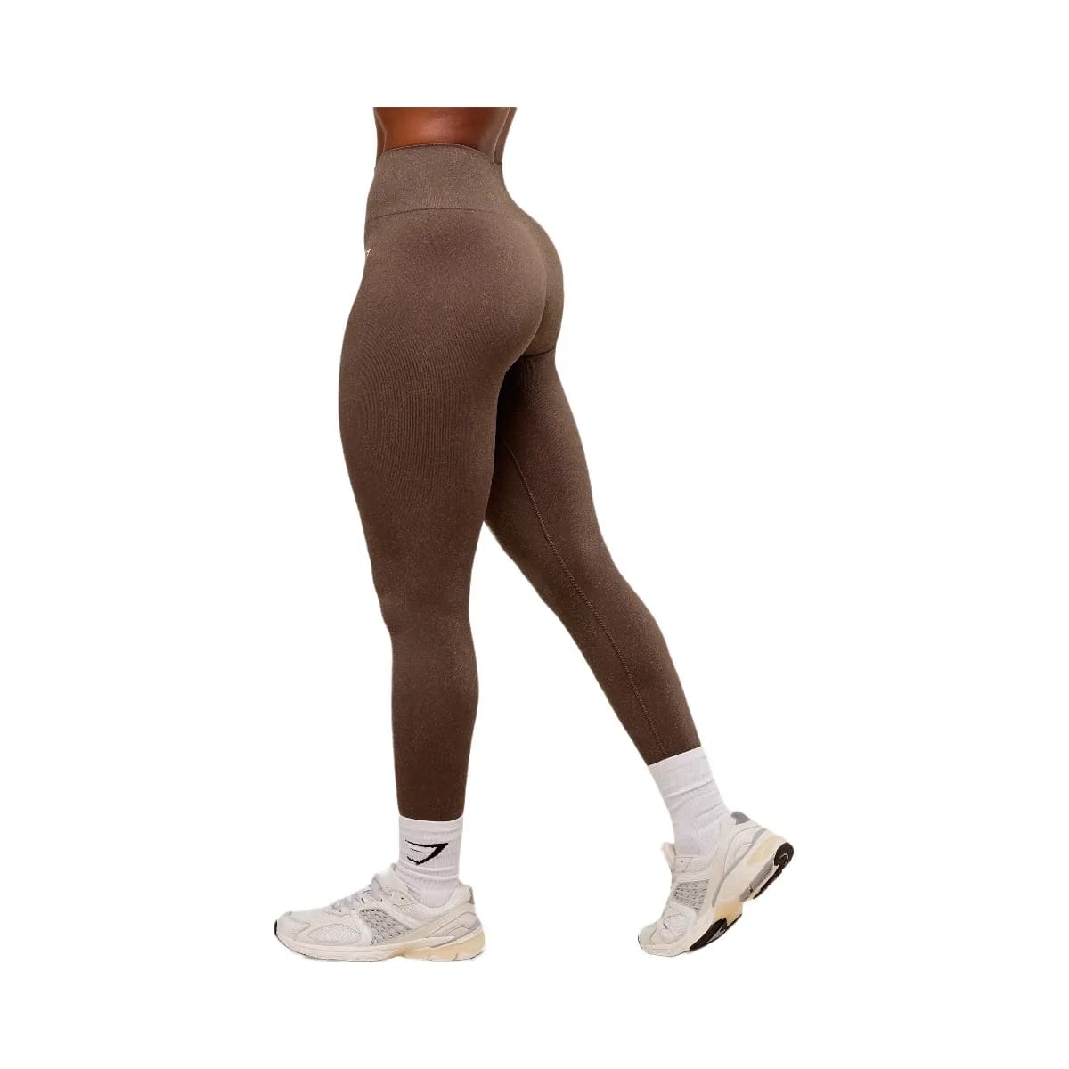 Gymshark Adapt Fleck Seamless Leggings - Soft Brown/Chestnut Pink