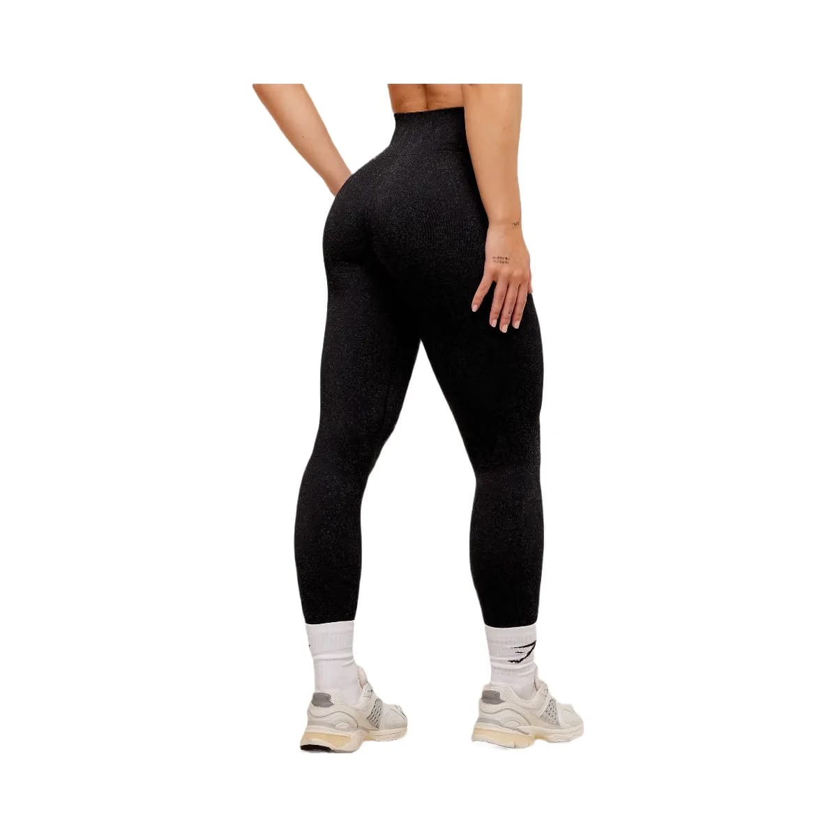 Gymshark Adapt Fleck Seamless Leggings - Mineral/Black