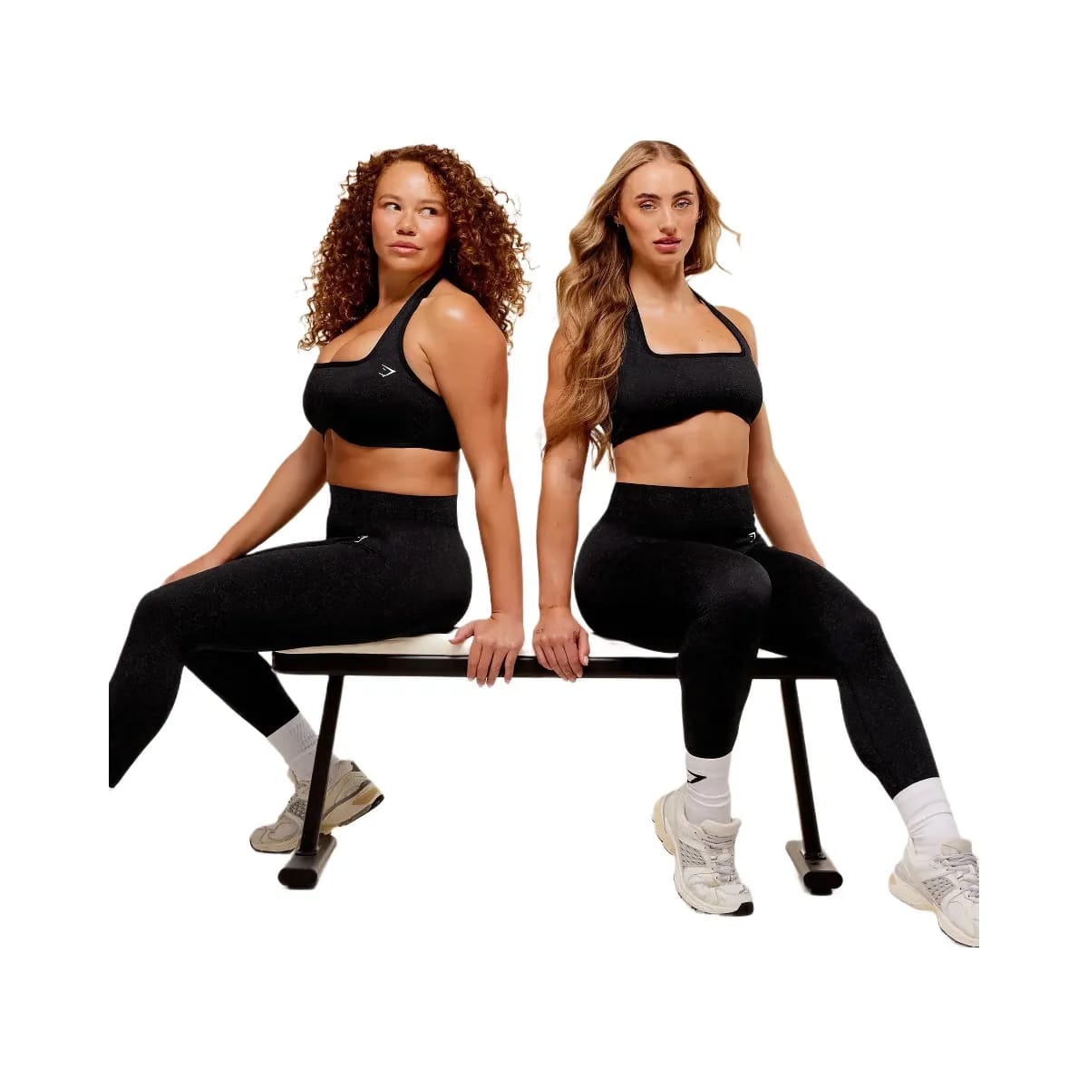 Gymshark Adapt Fleck Seamless Leggings - Mineral/Black